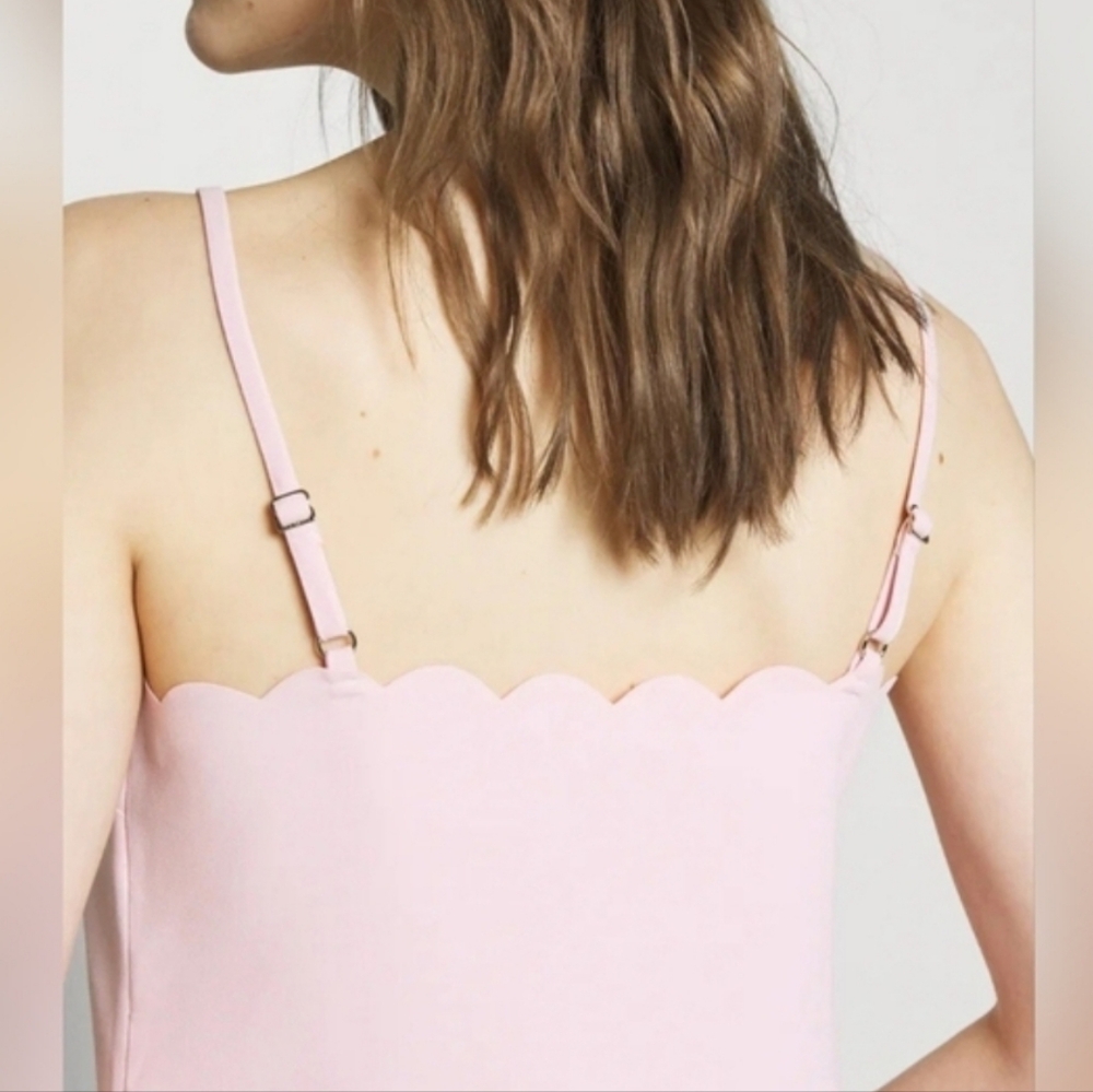 Ted Baker Scalloped Cami Top Sz. 2 (US 6) - Picture 6 of 11